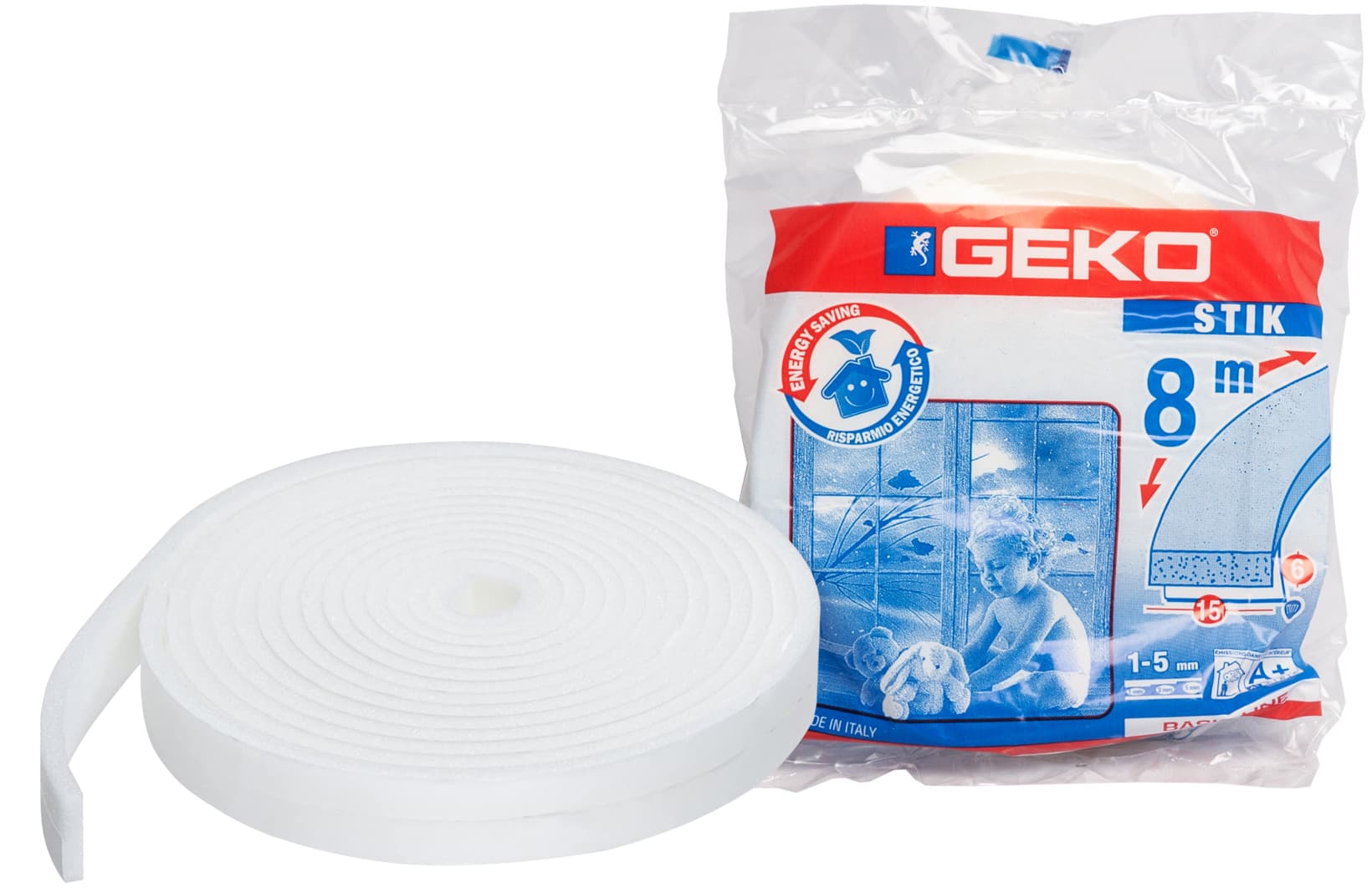 Parafreddo in Spugna Geko Bianco Mm 25 x M 8 - 2