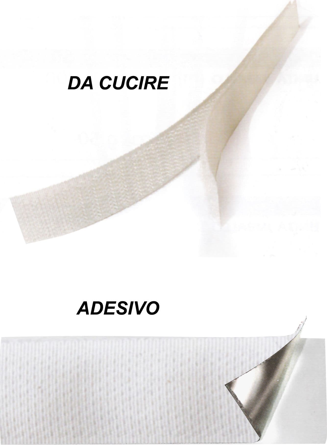 Nastro Velcro Bianco da Cucire Asola 50 00 Metri – Autres