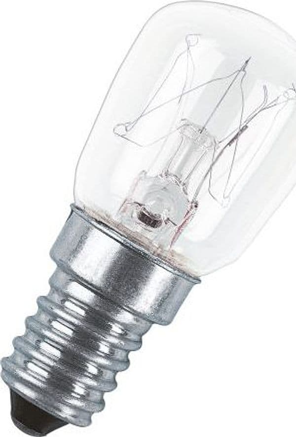 Lampada Frigoriferi Special T Fridge 2 Pezzi. E14 Luce Calda 10 W 30 Lumen - 2