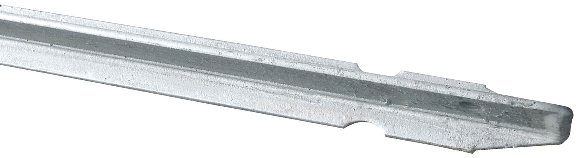 Paletto per Recinzioni Zincato H Cm 150 mm 30 x 30X3 10 Pezzi - 2
