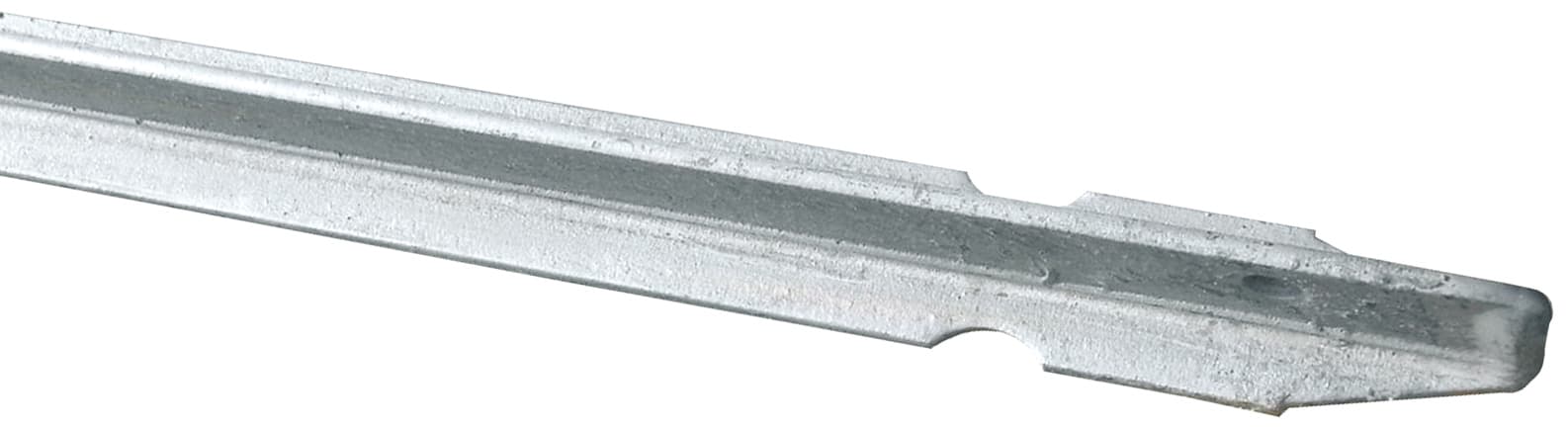 Paletto per Recinzioni Zincato H Cm 150 mm 30 x 30X3 10 Pezzi - 2