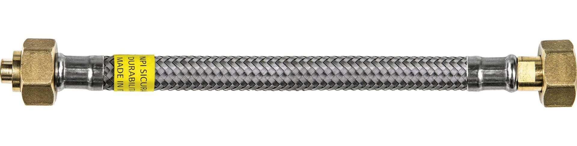 Flessibile per Gas GPL NG8 Attacco 1 2F x 1 2F Cm 50 Parigi - 2