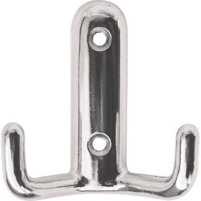 Appendiabiti Saturno Zama Cromo Lucido 61 x 58 mm 5 Pezzi - 2