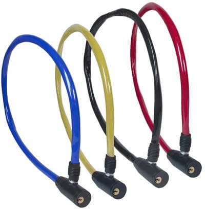Antifurto Fune Bici Moto 304 Ilsa Acciaio 8 mm 65 cm 4 Pezzi - 2