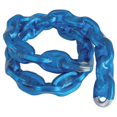 Catena Sicurezza Quadra Thor Aref con Guaina N° 23 L 6 mm 60 cm 4 Pezzi - 2