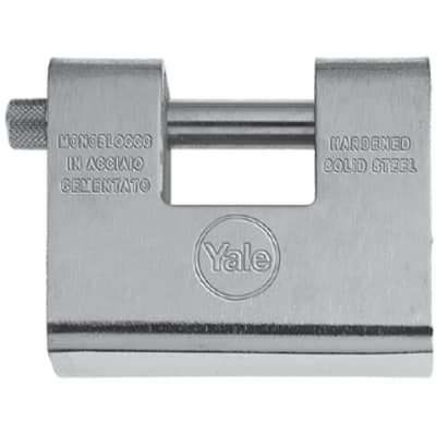 Lucchetto Antiscasso Y164 Yale Acciaio Carbonitrurato Chiavi 3 mm 84 - 2