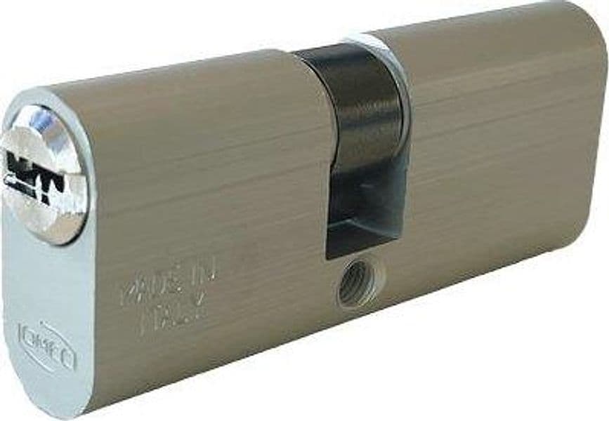 Cilindro Ovale 2140L Omec Alluminio Chiavi 3 mm 70 35 con 35 - 2