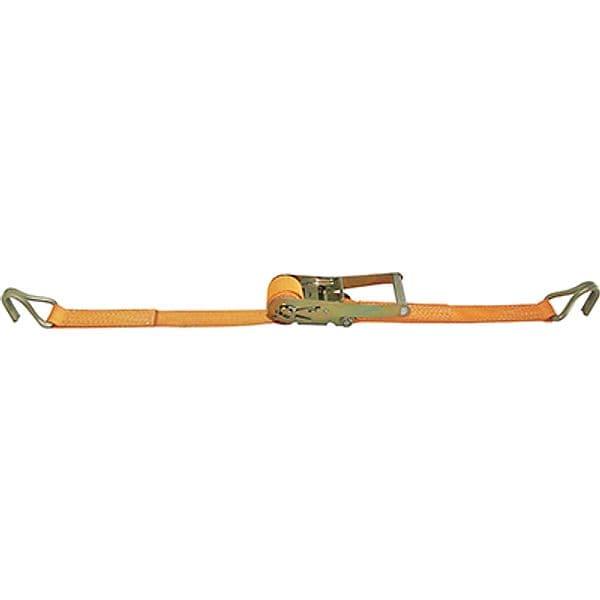 Cinghia a Trazione 2 Uncini con Cric Effe L.6 m 1000 kg H 38 mm 2 Pezzi - 2