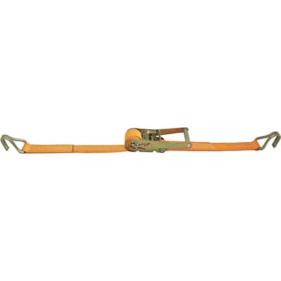 Cinghia a Trazione 2 Uncini con Cric Effe L.6 m 1000 kg H 38 mm 2 Pezzi - 2
