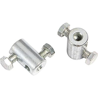 Morsetto Zincato Doppia Vite Laterale Self 4,5 mm 4 Pezzi - 2