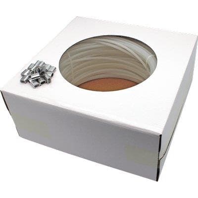 Filo Nyofil con Morsetti Nylon Bianco 100 m con 20 Morsetti 4 mm - 2