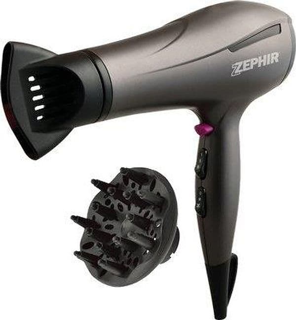 Asciugacapelli ZHB2001 Zephir Volt 230 Watt 2200 2 Velocita 3 Temperature - 2