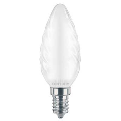 Lampada Wire LED Tortiglione Incanto Saten Century E14 230 V 5 Pezzi - 2