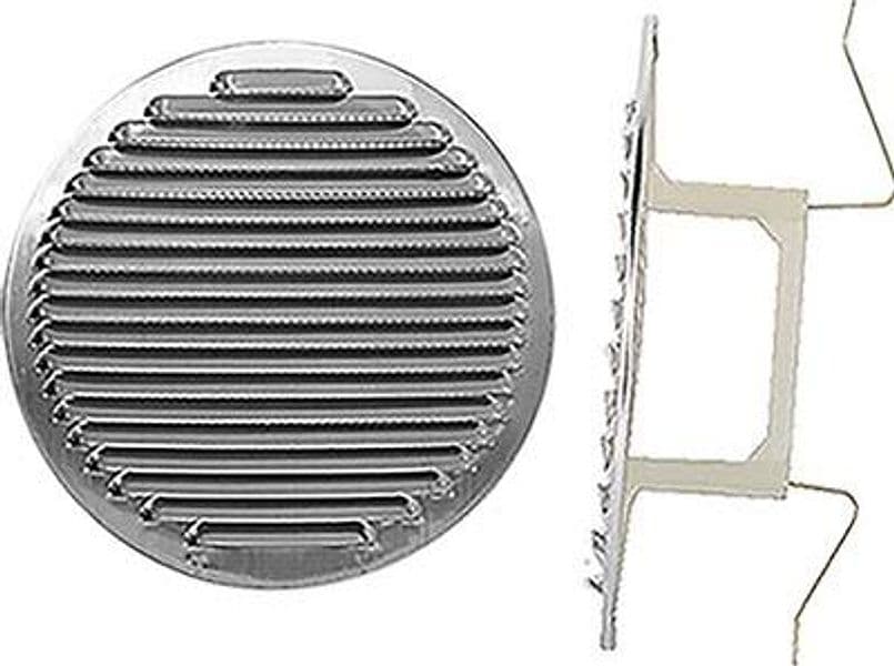 Bocchetta Aerazione Alluminio Tonda con Molle 80 a 125 mm 5 Pezzi – Autres