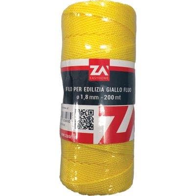Filo Edilizia Giallo Fluo Ppl 200 m 3 Pezzi - 2