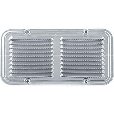 Bocchetta Aerazione Alluminio Rettangolare 140 x 250 mm 5 Pezzi - 2