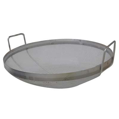Crivello Zincato Manici 2 Maglia Mm 3X3 - 2