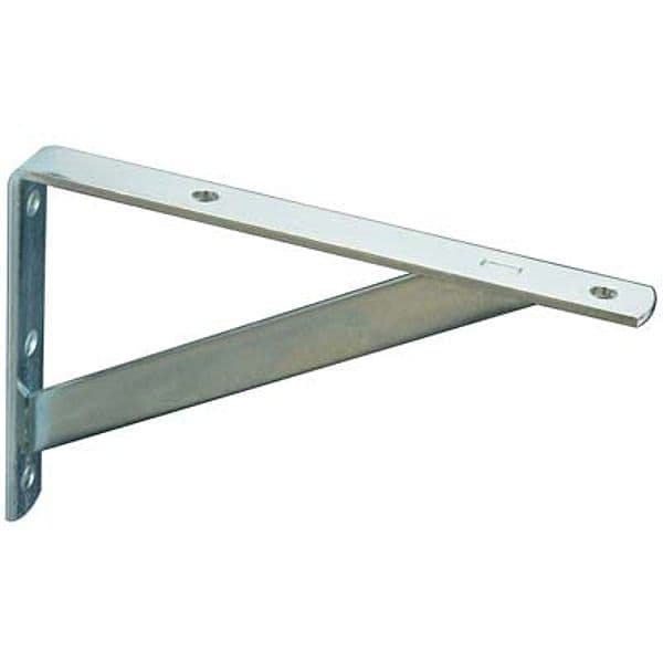 Reggimensola Leggera con Saetta Acciaio Zincato 200 x 100 mm 20 Pezzi - 2