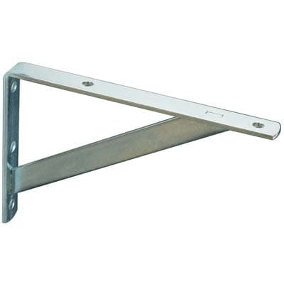 Reggimensola Leggera con Saetta Acciaio Zincato 200 x 100 mm 20 Pezzi - 2