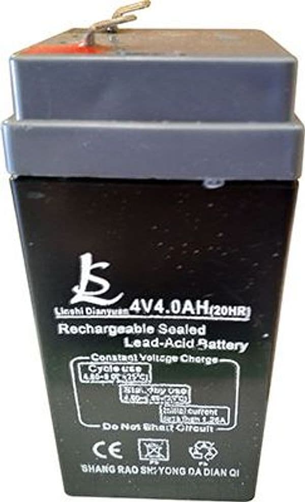 Batteria per Bilancia Bilico Digitale 420120 Pb Acido Volt 4 Ah 4 - 2