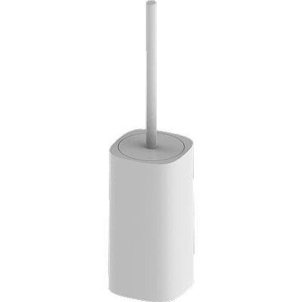 Portascopino Giotto Saniplast Moplen Bianco 13 x 42 cm 2 Pezzi - 2