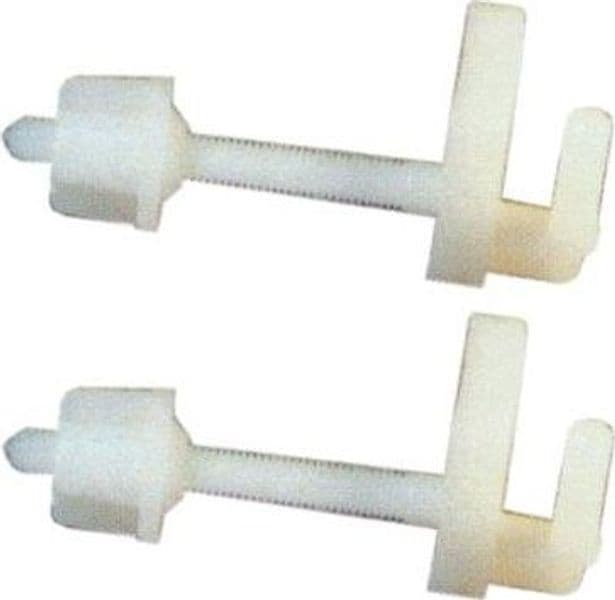 Cerniere Sedile WC Nylon Bianco 2 Pezzi – Autres