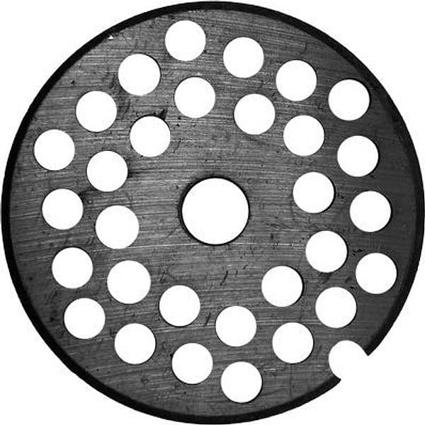 Piastra per Tritacarne Manuale Reber N° 8 Foro 6 - 2