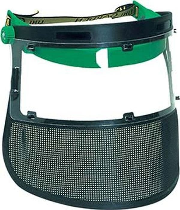 Visiera Rete Nylon e Policarbonato Dual 2 Pezzi - 2