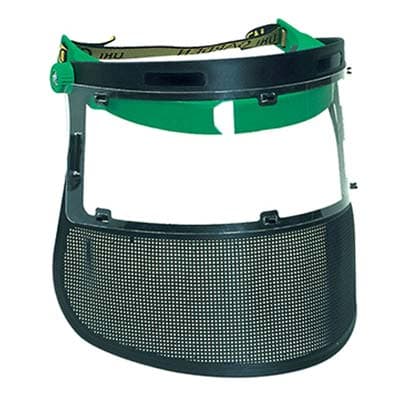Visiera Rete Nylon e Policarbonato Dual 2 Pezzi - 2