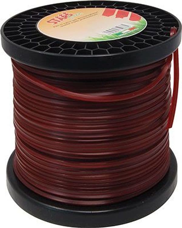 Filo per Decespugliatore Quadro Corallo Stars Mm 3,3 160 m - 2