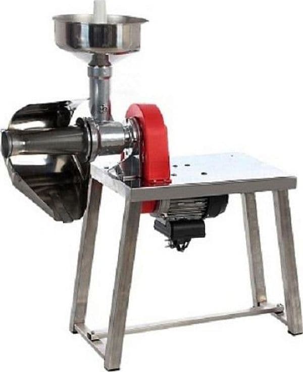 Spremipomodoro Elettrico Banco Inox Accessori Inox N° 5 Hp 1 600 W Pavi - 2