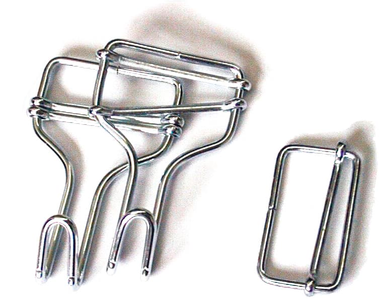 Fibbia e Gancio Cinghia per Pompe Mm 40 x 20X2 8 - 2