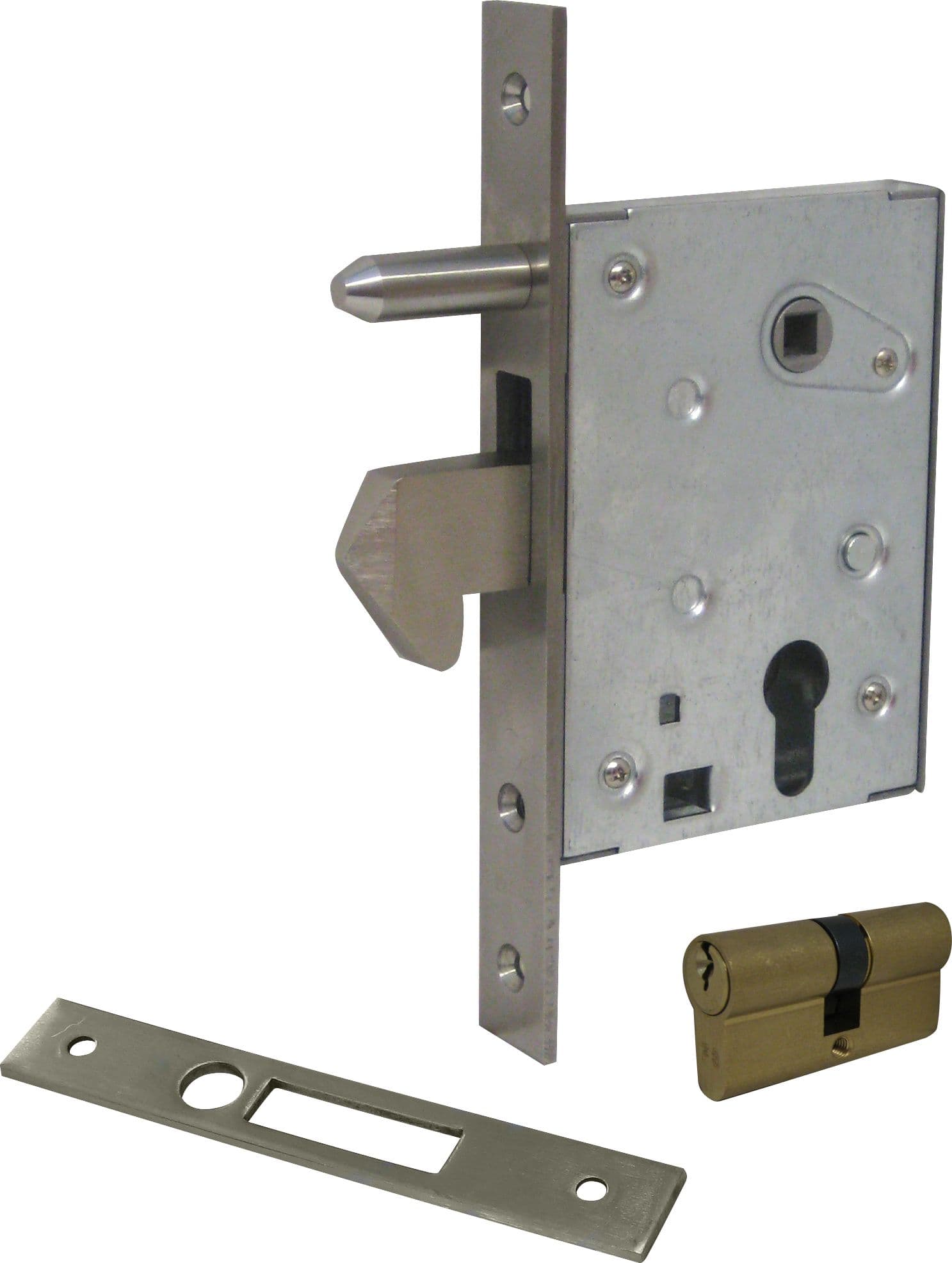 Serratura Ferro Inf. a Gancio 1M+S Art. 77 Ql E.60 F.25 Fiam