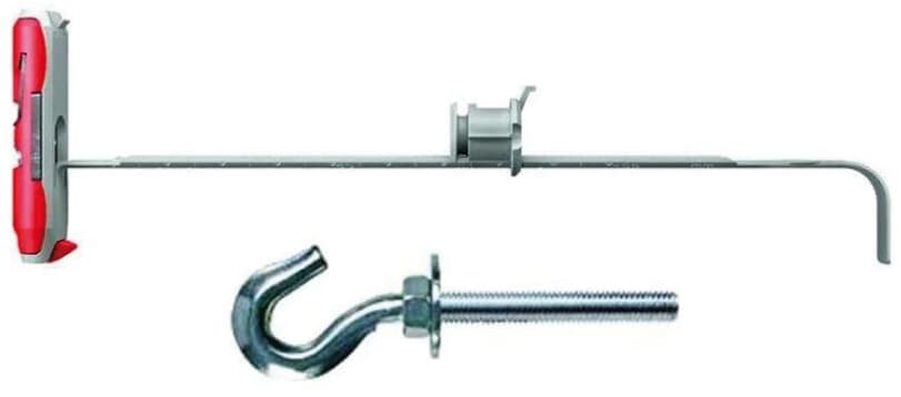 Tassello Basculante Duotec 12 H con Gancio M6 Ø Foro Mm 12 25 Pezzi Fischer - 2