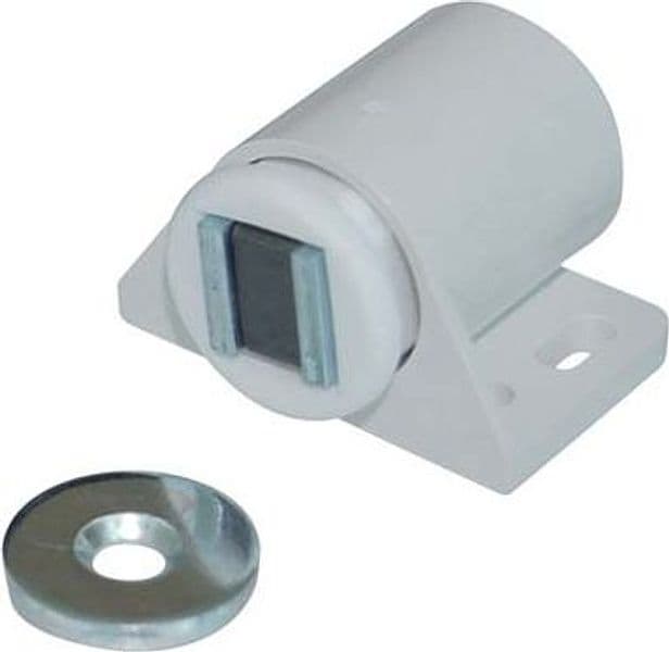 Cricchetto Magnetico Sportelli 640 Bianco 30 x 30 mm 6 kg H 19 mm 100 Pezzi – Autres
