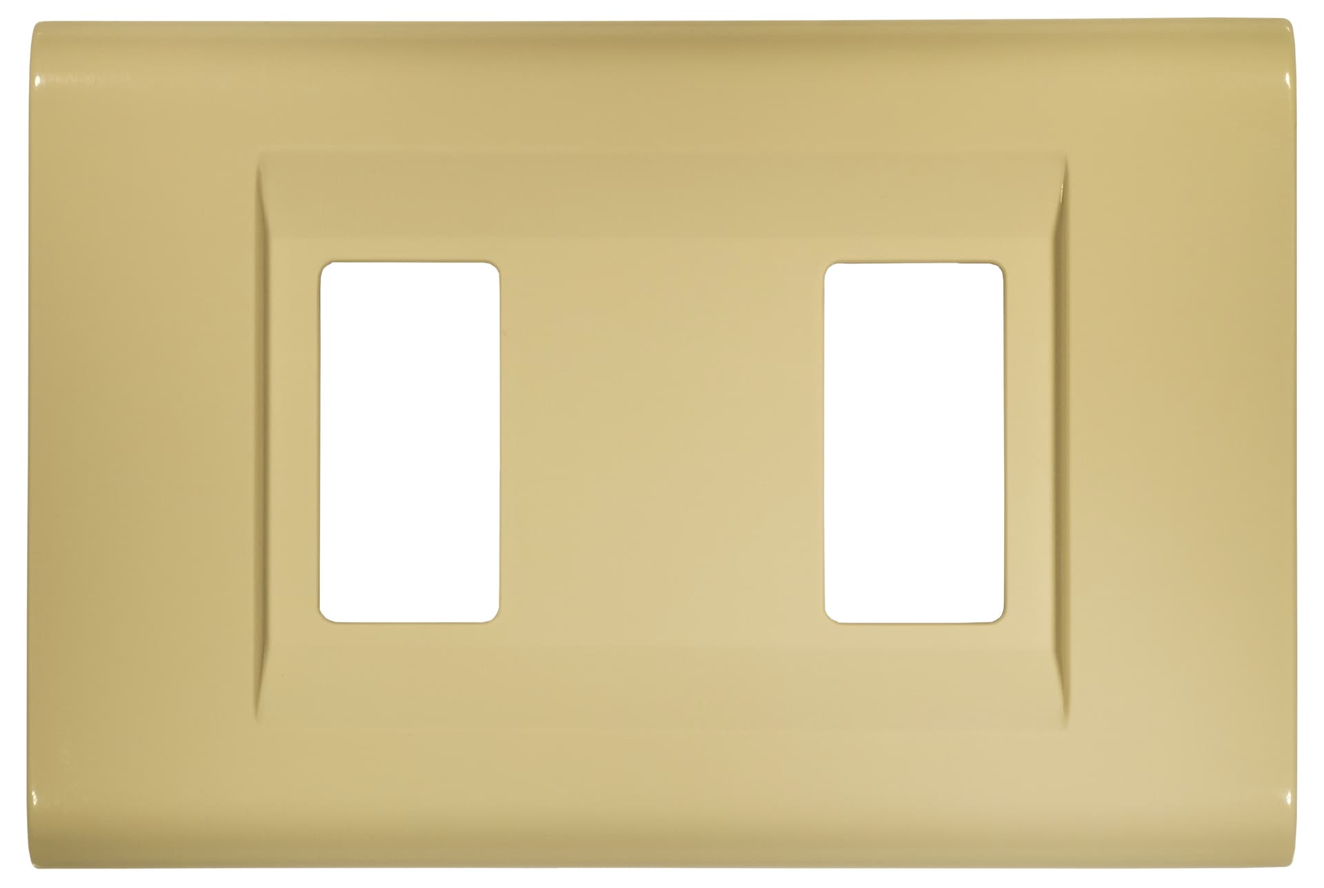 Placca Click Colore Avorio 2 Posti Feb Elettrica - 2
