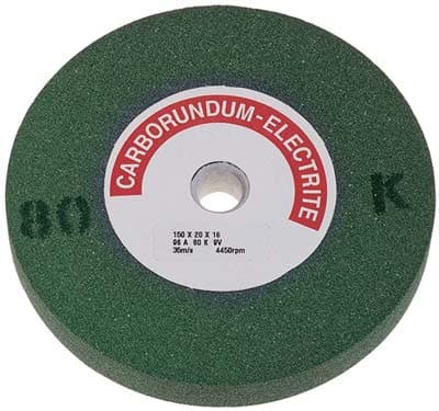 Mola Abrasiva per Sgrosso Sintetica PG Grana 80 mm 200X20 F.mm 20 Verde - 2
