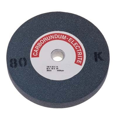 Mola Abrasiva per Sgrosso Sintetica PG Grana 60 mm 200X20 F.mm 20 Grigia - 2