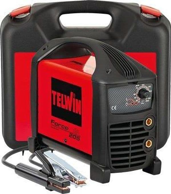 Saldatrice Inverter Force 205 Telwin Volt 230 a 200 Accessoriata - 2