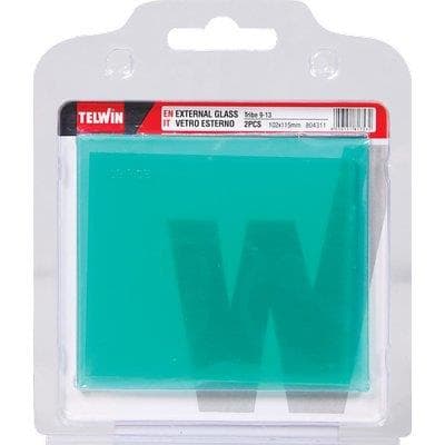 Vetro Maschera Esterno Tribe Telwin Trasparente 102 x 115 mm 2 Pezzi - 2