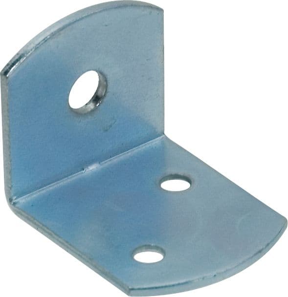 Piastrina di Giunzione Angolare Ferro Zincato 100 Pezzi. Mm 30 x 30X36 – Autres
