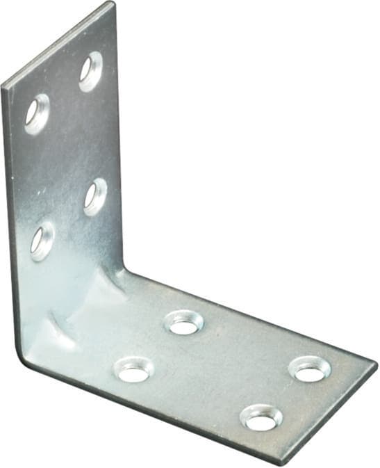 Piastrina di Giunzione Angolare Inox 50 Pezzi. Mm 30 x 30 50 Pezzi - 2