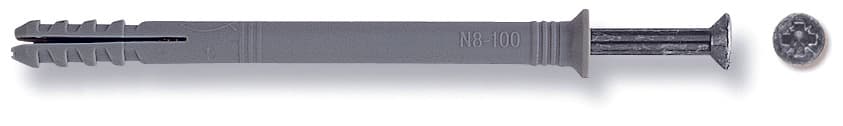 Tassello N 8 120 50 Pezzi. Lunghezza Mm 120 Fischer - 2
