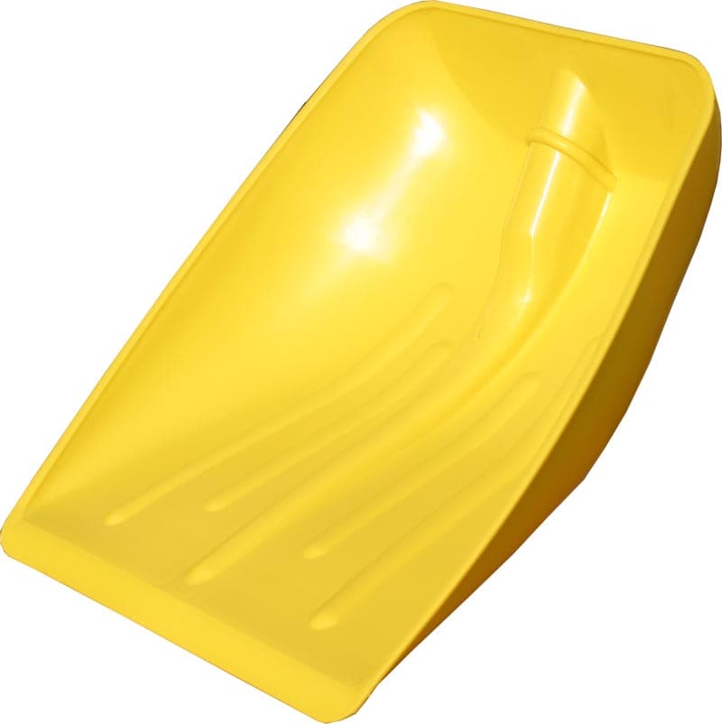 Pala Multiuso Polipropilene da Neve Cm 41 x 38 Colore Giallo - 2