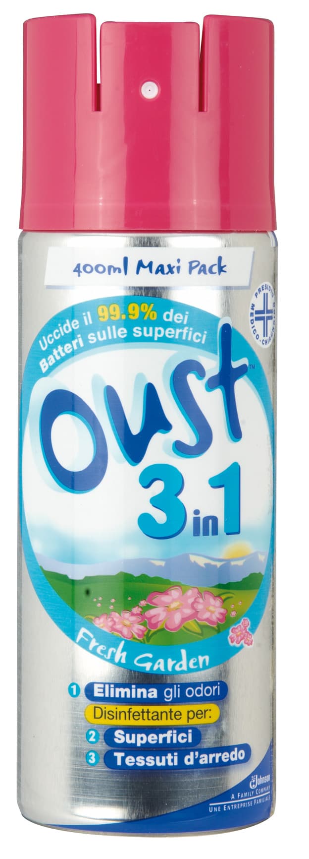 Elimina Odori Oust 3 in 1 Spray Ml. 400 12 Pezzi Oust - 2