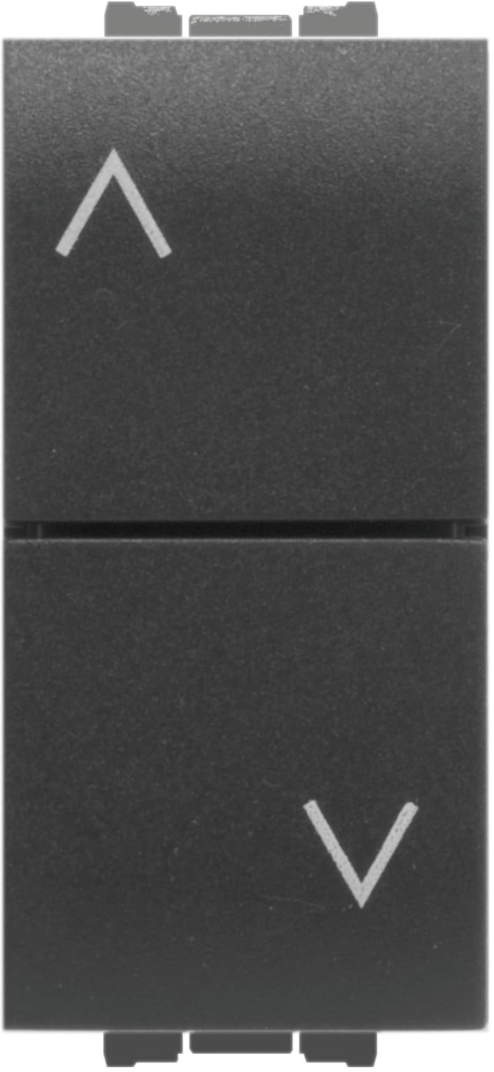 Doppio Pulsante 250 V 16 a Colore Antracite 10 Pezzi Feb Elettrica - 2