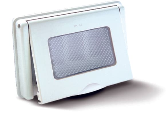 Contenitore da Esterno con Sportello IP55 Colore Bianco 3 Posti Feb - 2