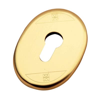 Mostrina Porta Blindata 95417 Mottura F.sagom Ottone 65 x 90 mm 5 Pezzi - 2