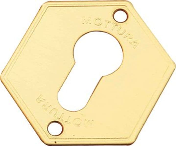 Mostrina Porta Blindata 95297 Mottura F.sagom Ottone 52 x 70 mm 5 Pezzi