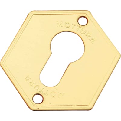 Mostrina Porta Blindata 95297 Mottura F.sagom Ottone 52 x 70 mm 5 Pezzi - 2